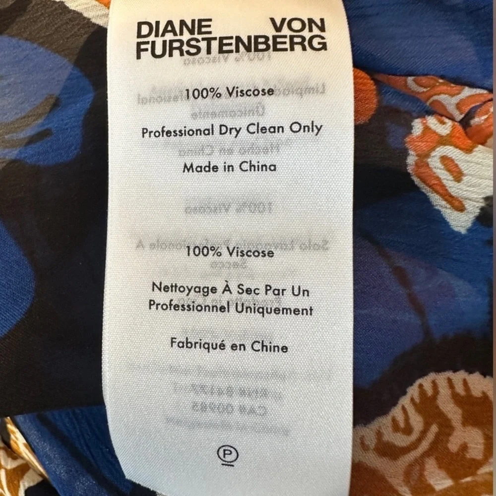 Diane Von Furstenberg Multicolor Blouse - Picture 2 of 3